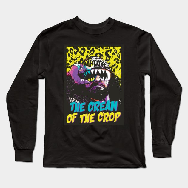 THE CREAM OF THE CROP SAVAGE CROP Long Sleeve T-Shirt by parijembut